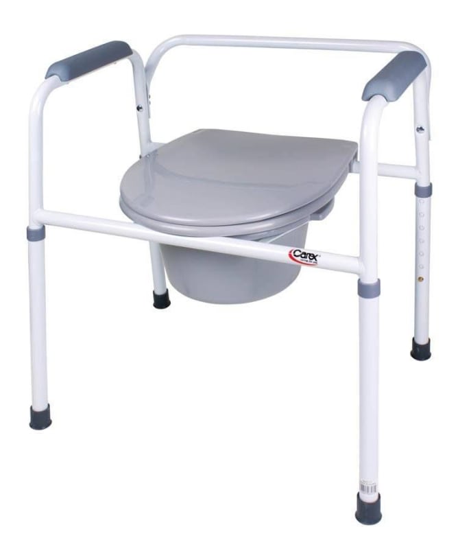 Compass Health Brands Carex® Commode Chair Compass Health Brands Carex® Commode Chair